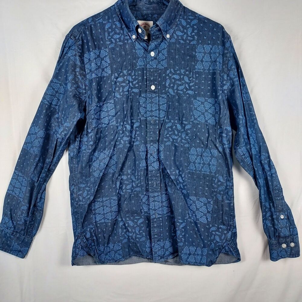 Brooks Brothers Red Fleece M Button Down Long Sleeve Casual Shirt